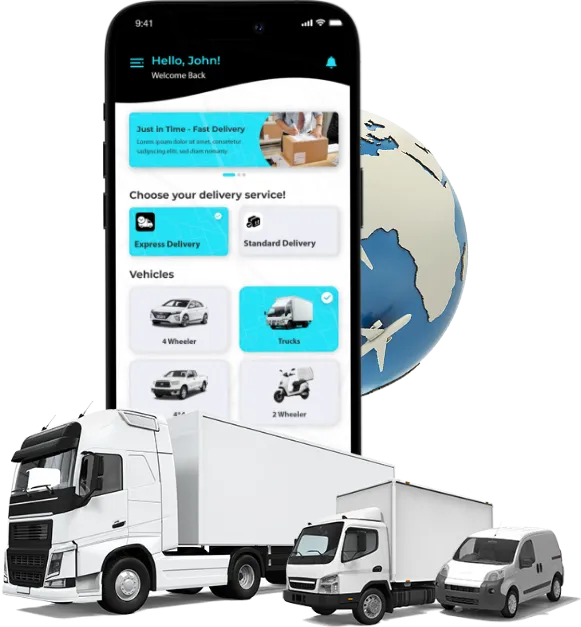 Logistic App Banner
